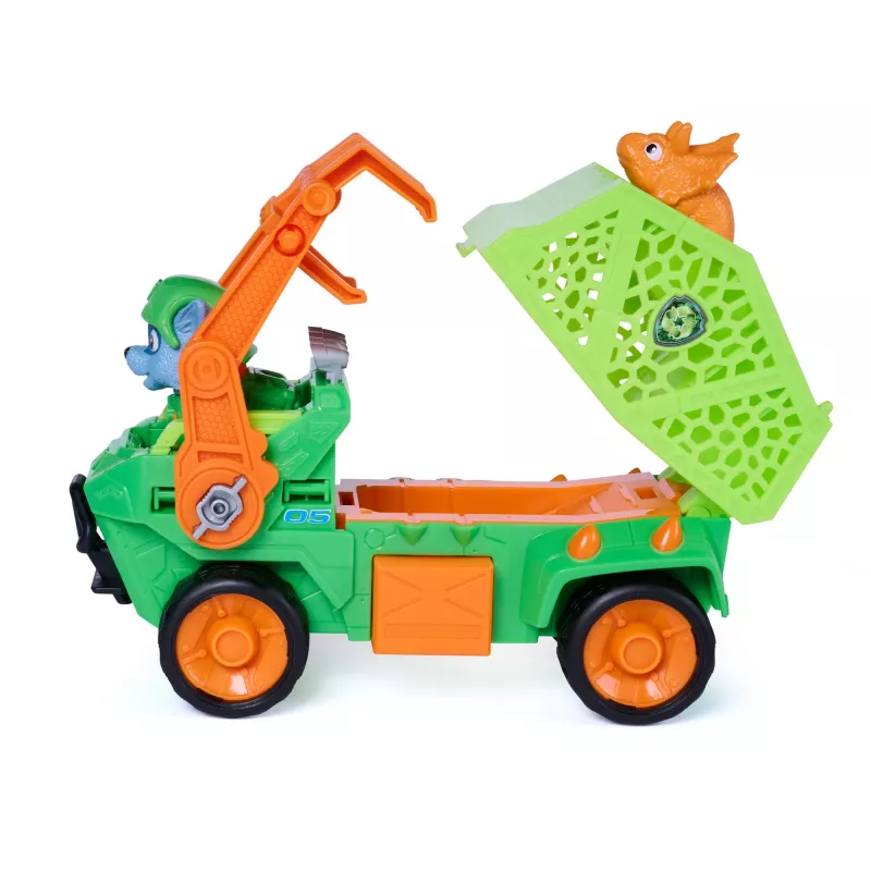 Spin Master Paw Patrol Dino Rescue Camión de reciclaje de Rocky's Dino Rescue