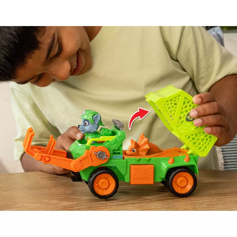 Spin Master Paw Patrol Dino Rescue Camión de reciclaje de Rocky's Dino Rescue