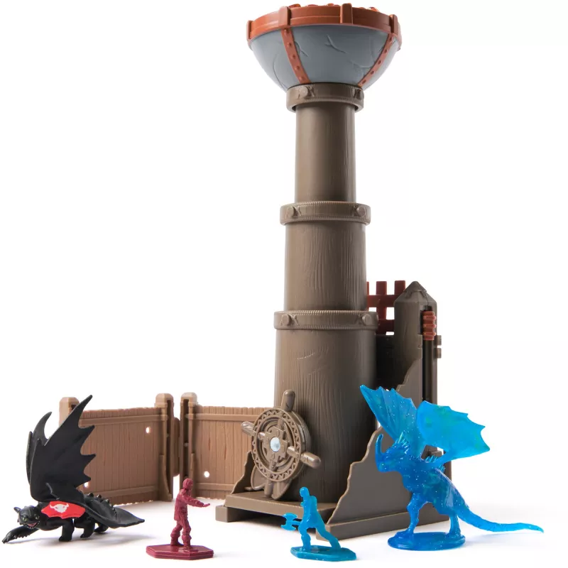 SPINMASTER Cómo entrenar a tu dragón - Dragon Arena: Torch Tower playset