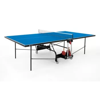 Sponeta S 1-73e mesa de ping-pong exterior con red, 4 mm azul
