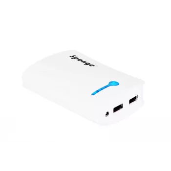 Sponge Power Bank Energy 8400 Blanco