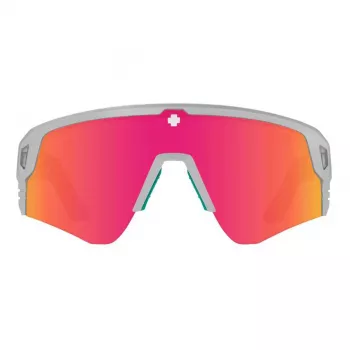 SPY Gafas de Sol Unisex 6700000000232 Negro Mate Happy Gris Verde Polarizado
