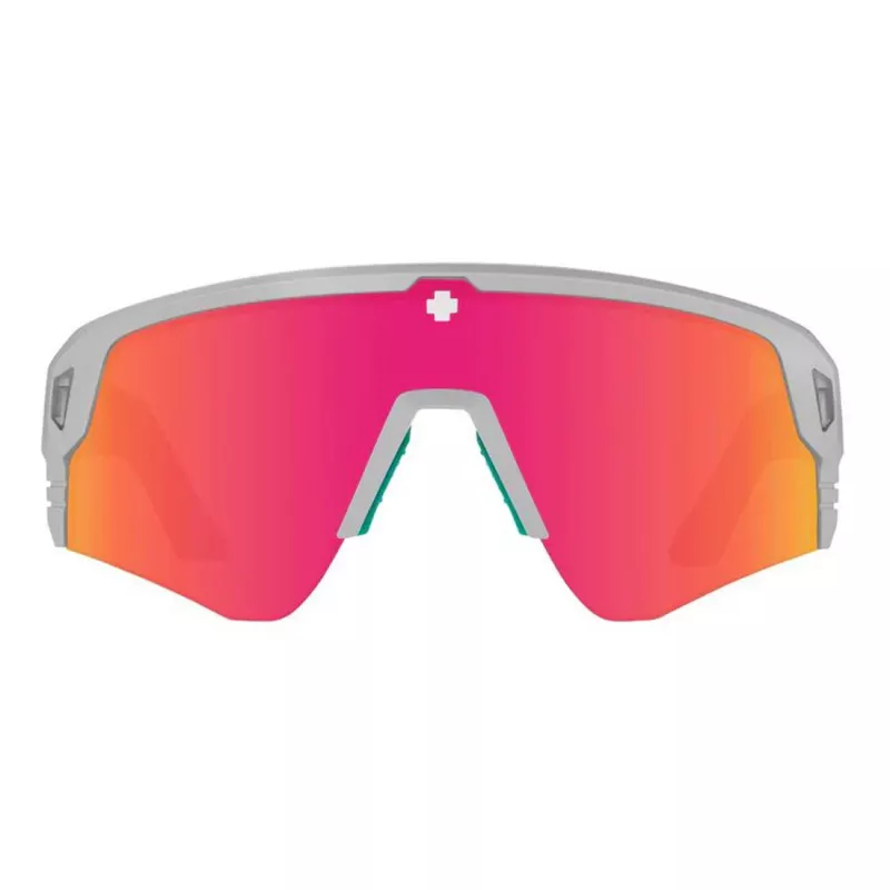 SPY Gafas de Sol Unisex 6700000000232 Negro Mate Happy Gris Verde Polarizado