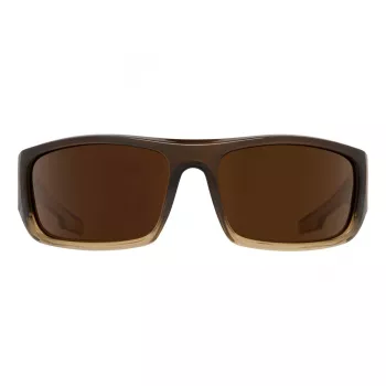 SPY Gafas de sol unisex 183211130074 - Montura rectangular de acetato con lentes de policarbonato - 58 mm de ancho de lente