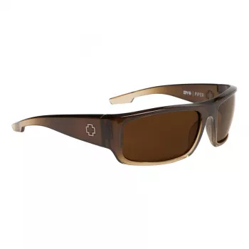 SPY Gafas de sol unisex 183211130074 - Montura rectangular de acetato con lentes de policarbonato - 58 mm de ancho de lente