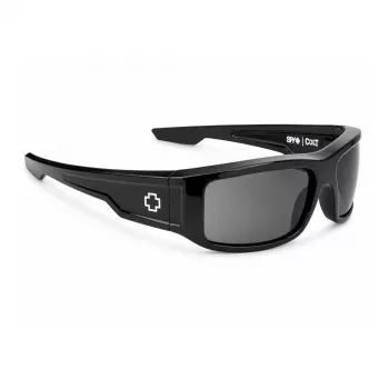 Gafas de sol unisex SPY 673037374135 - Montura negra mate, lentes grises - 66/16/140 mm