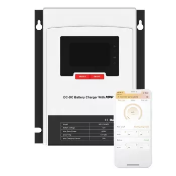 SRNE MPPT 30A DC-DC Controlador de carga solar MD1230N05