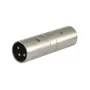 Adaptador SSQ HA13 SS-1853 XLR macho - XLR macho cromado