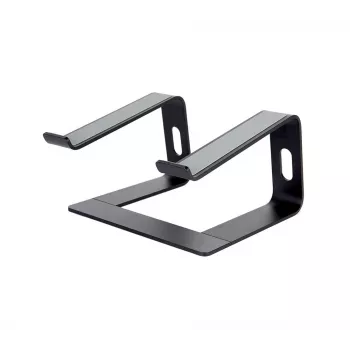 SSQ LS1 Soporte para portátil - Elevación ergonómica ajustable de aluminio para portátiles de 10-15,6 pulgadas, Plata