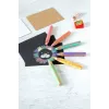 STABILO woody 3 in 1 Lápiz multitalento Set de lápices de colores pastel - 6 unidades, redondo, certificado FSC, soluble en agua