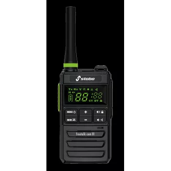 stabo freetalk com III PMR446 Walkie-talkie pack doble (20262)
