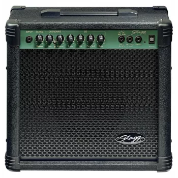 Amplificador combo para guitarra Stagg 20 GA, 20 vatios