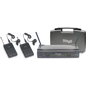Stagg SUW 50 LL EG EU sistema de micrófono lavalier inalámbrico UHF