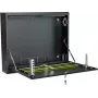 STALFLEX CR19-2U-130-B Rack de pared 2U 19 pulgadas 130mm de profundidad negro