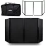 STAND4ME DJ PARAWAN COMPACT BK set de 4 paneles para DJ fachada negro