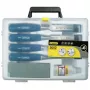 Stanley 5002 Series Juego de 6 formones de madera en maletín de plástico