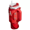 STANLEY All-Day Quencher Carry-All bolsa de transporte para vaso térmico con pajita 1,18L, rojo coral-naranja
