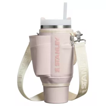 STANLEY All-Day Quencher Carry-All bolsa de transporte protectora para vaso térmico con pajita 1,18L, rosa claro