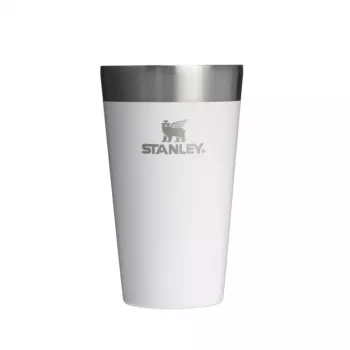 STANLEY jarra de cerveza The Stacking Tumbler 0,47L brillante blanco