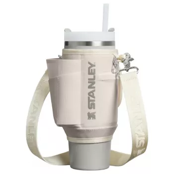 STANLEY bolsa de transporte para el All-Day Quencher Carry-All 1,18L vaso térmico con pajita, crema