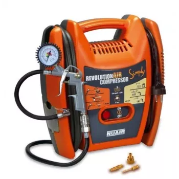 STANLEY Compresor NU-AIR Simply 1.5HP/8BAR/Sin aceite