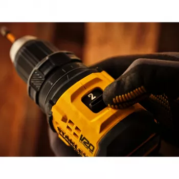 STANLEY atornillador-taladro a batería (SFMCD714D1T-QW), 18V (negro/amarillo, batería de Li-Ion de 2,0 Ah, maletín Pro-Stack)