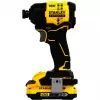 STANLEY atornillador de impacto a batería SFMCF811D1T-QW, 18V, 2,0Ah Li-Ion, negro/amarillo, maletín Pro-Stack