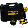STANLEY atornillador de impacto a batería SFMCF811D1T-QW, 18V, 2,0Ah Li-Ion, negro/amarillo, maletín Pro-Stack