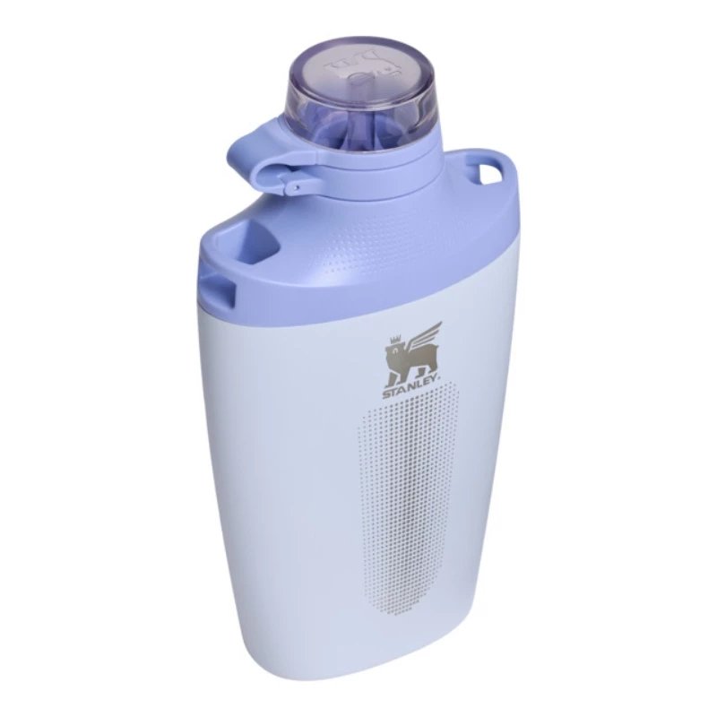 STANLEY Cross Bottle 0,68L Botella isotérmica con correa de hombro, Azul claro