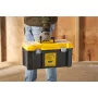 STANLEY Essential Caja de herramientas de 19 pulgadas con organizadores, negro/amarillo