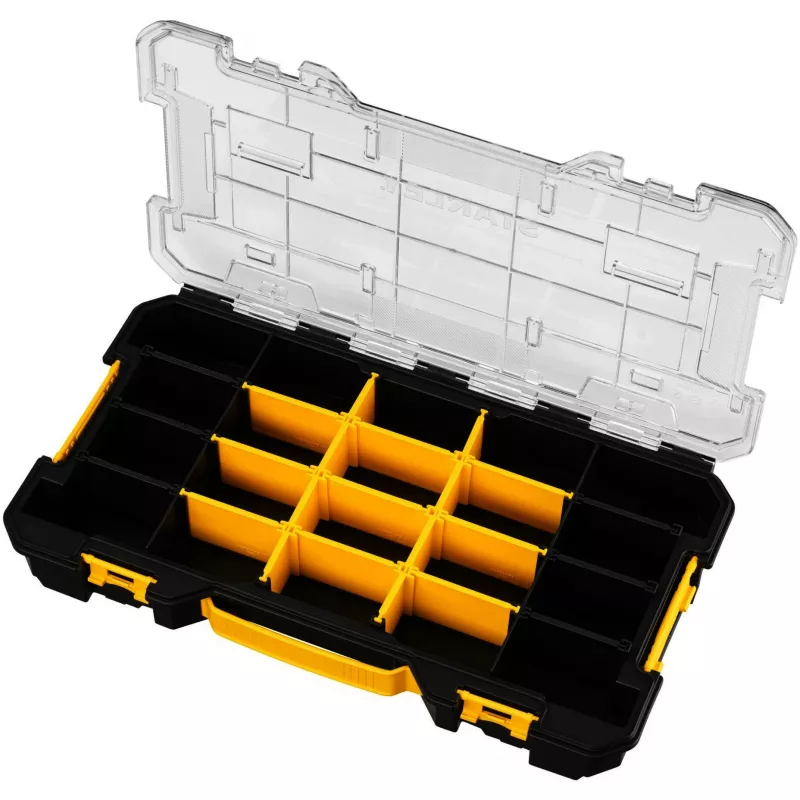 Stanley FatMax Pro-Stack FMST17838-1 Organizador plano con 20 compartimentos, apilable