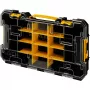 Stanley FatMax Pro-Stack FMST17838-1 Organizador plano con 20 compartimentos, apilable