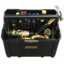 STANLEY FMST1-75794 TSTAK Caja de herramientas de almacenamiento profunda con bandeja de transporte, 23 L, negro/amarillo