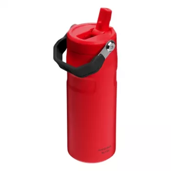STANLEY IceFlow Bottle Flip Straw 2.0 0,47L botella térmica con pajita rojo oscuro