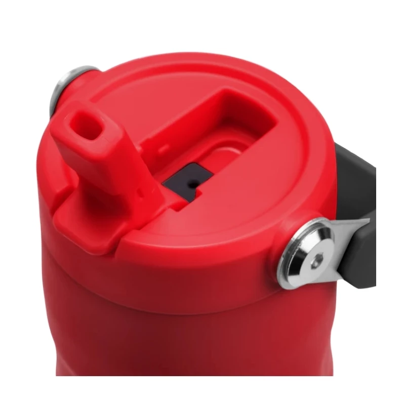 STANLEY IceFlow Bottle Flip Straw 2.0 0,47L botella térmica con pajita rojo oscuro