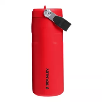 STANLEY IceFlow Bottle Flip Straw 2.0 0,47L botella térmica con pajita rojo oscuro
