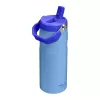 STANLEY IceFlow Bottle Flip Straw 2.0 0,47L botella térmica azul claro con pajita