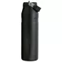 STANLEY IceFlow Bottle Flip Straw 2.0 1,06L botella térmica negra con pajita