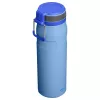 STANLEY IceFlow Bottle Twist Flip 0,71L azul claro botella de acero inoxidable isotérmica al vacío con pajita