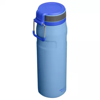 STANLEY IceFlow Bottle Twist Flip 0,71L azul claro botella de acero inoxidable isotérmica al vacío con pajita