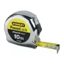 STANLEY Micro Powerlock 10m alargador – 4 tomas Schuko, IP44, protección contra sobrecalentamiento, 3G1,5mm² H05VV-F, 3500W desenrollado