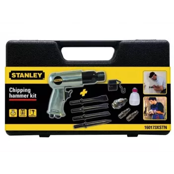 STANLEY Martillo neumático con 4 cinceles 160173XSTN