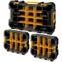 STANLEY PRO-STACK Juego de organizadores de 3 piezas Negro/Transparente