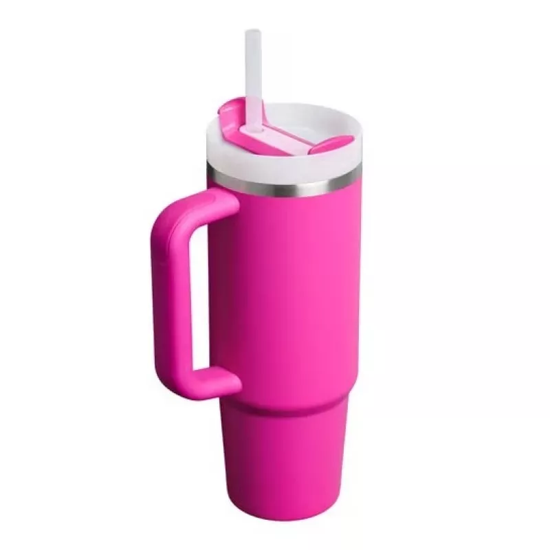 STANLEY Quencher H2.0 FlowState Tumbler 0,89L Fucsia con pajita