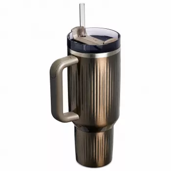STANLEY Quencher H2.O Fluted vaso térmico 1,18 l GunMetal Shine