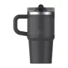STANLEY Quencher ProTour Flip Straw Tumbler 0,59L Negro Vaso térmico con pajita