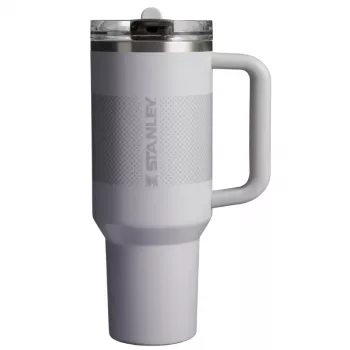 STANLEY Quencher ProTour Flip Straw botella 1,18L gris claro