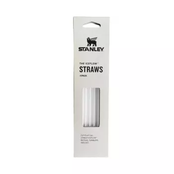 STANLEY pajitas de repuesto para IceFlow Tumblers, pack de 4, Tritan transparente, 280 mm, aptas para lavavajillas
