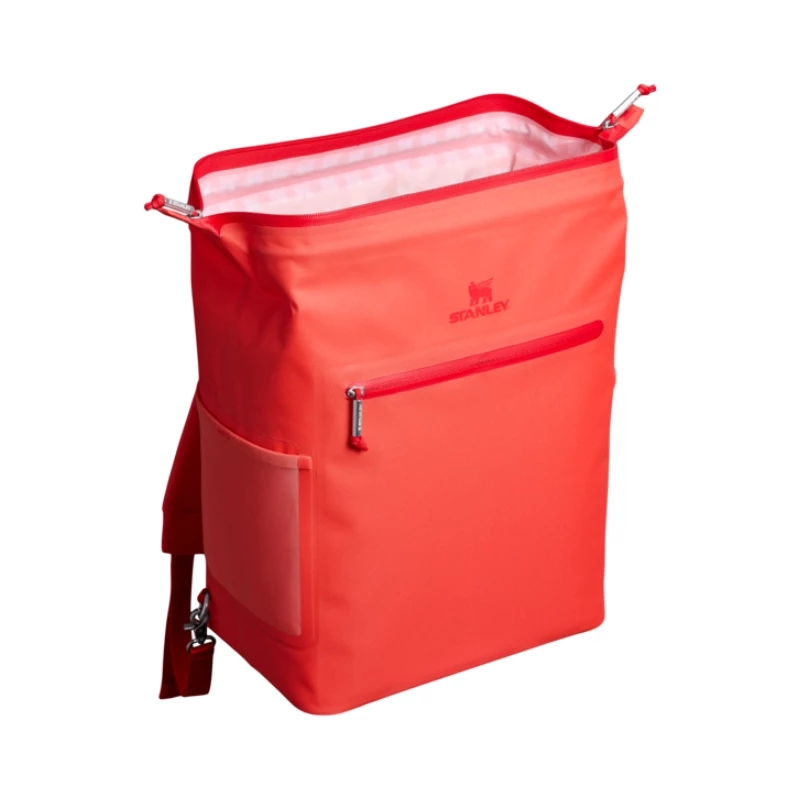STANLEY The All-Day Madeleine Midi mochila nevera 13,2L rojo coral-naranja