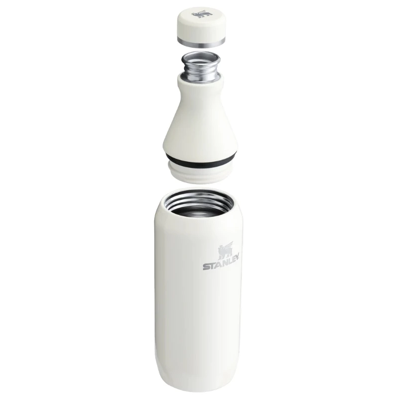 STANLEY The All Day Slim Bottle 0,35L crema brillante acero inoxidable isotérmico al vacío